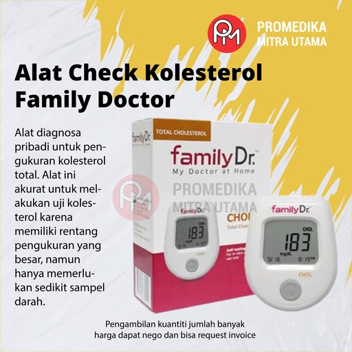 Alat Check Kolesterol Family Doctor