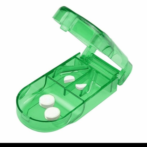 Alat Pemotong Obat Pemecah Tablet Kapsul Pil Box