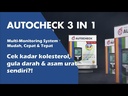 Alat Check 3 Fungsi AutoCheck GCU (Gula, Kolesterol, Asam Urat)