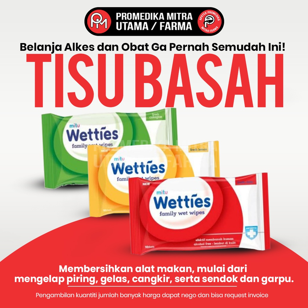 Tisu Basah Traveling Mitu