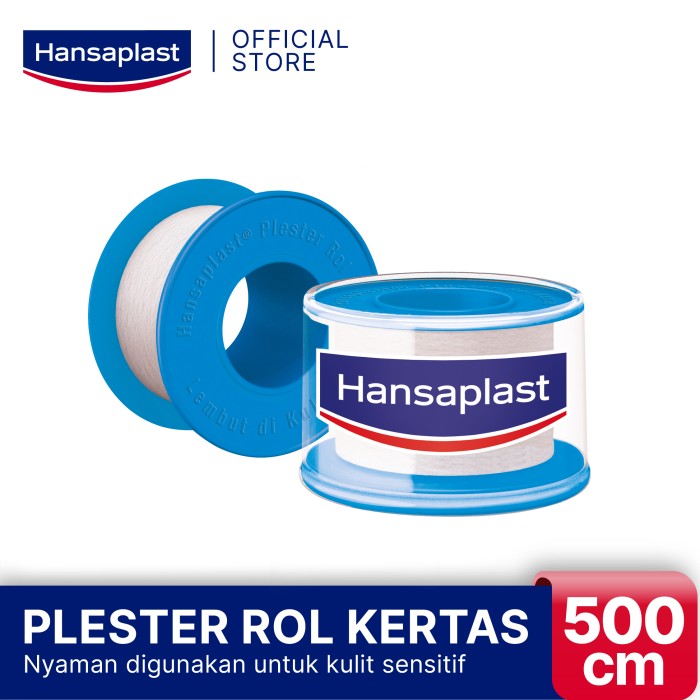 Hansaplast Roll Kertas 2,5cm x 5m Ecer