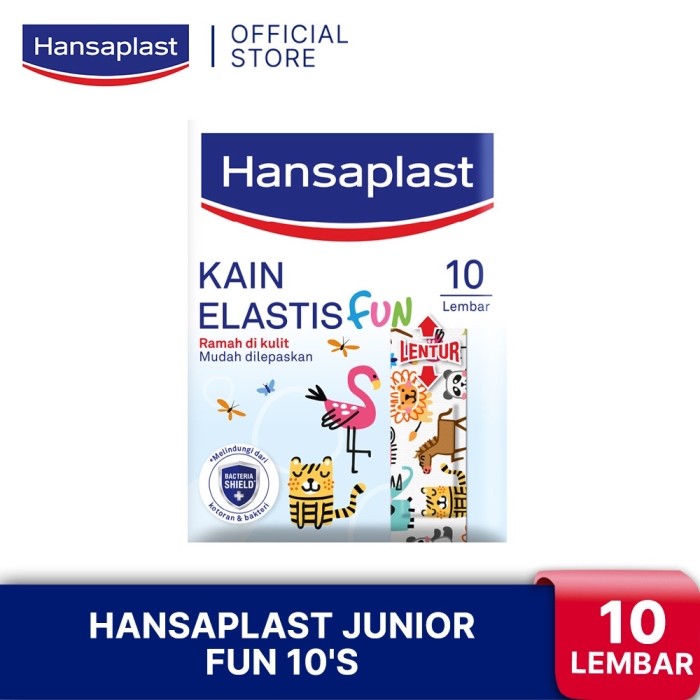 Plester Elastis Hansaplast Karakter Isi 10