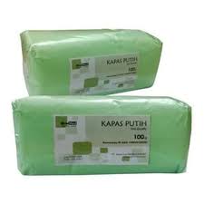 Kapas Putih Moon Rina 100gr