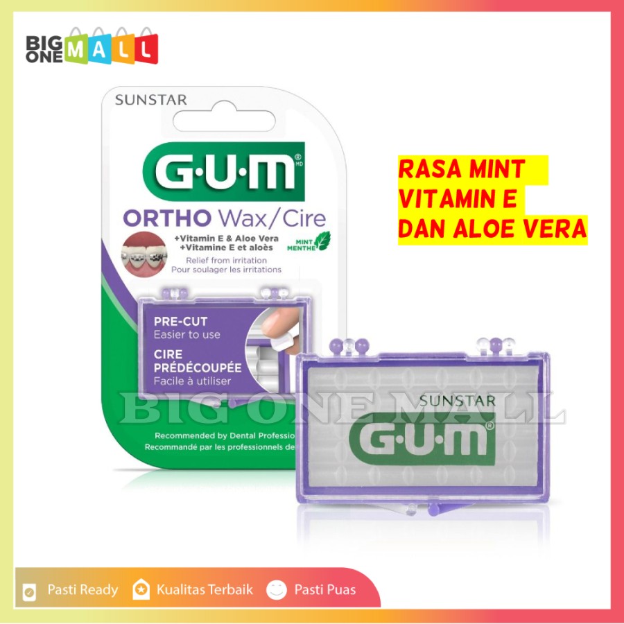 Gum Orthodontic Lilin Behel Gigi
