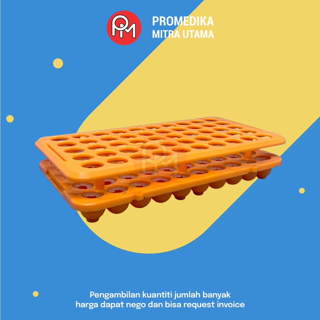 Rak Tabung Isi 50 Warna Oren