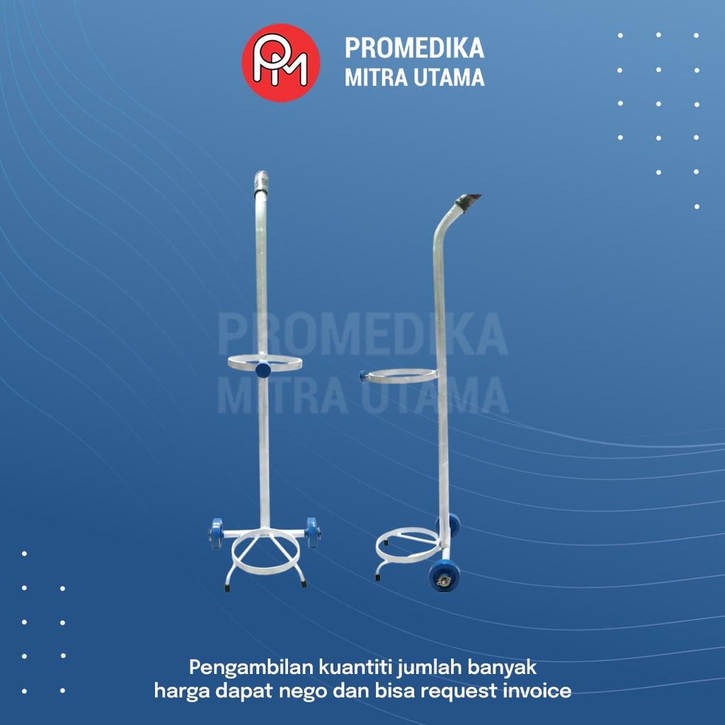 Troli Oksigen 1m³ Kecil
