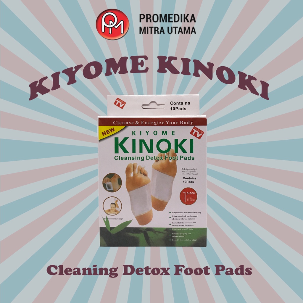 Plester Kaki Pembersih Detox Kiyome Kinoki