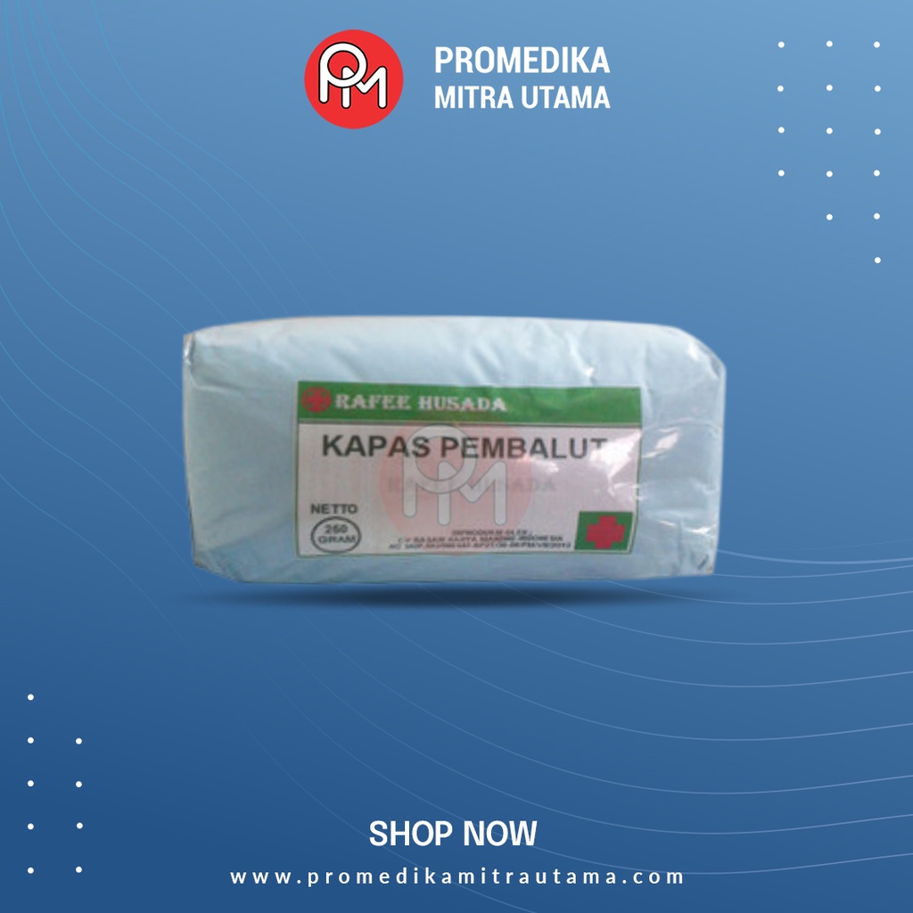 Kapas Bunga Husada 250gr