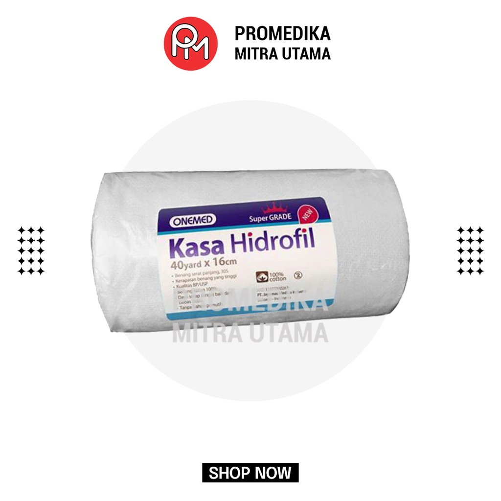 Kasa Hidrofil Onemed 40x16