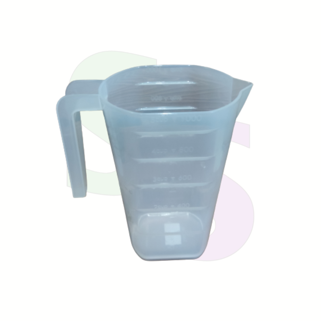 Gelas Ukur Plastik 1000ml [Non Merk]