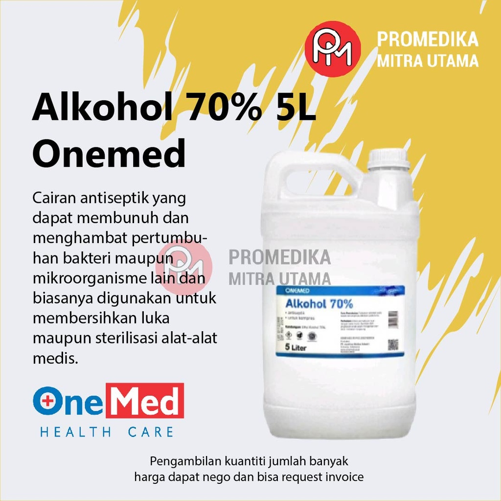 Alkohol 70% 5L Onemed