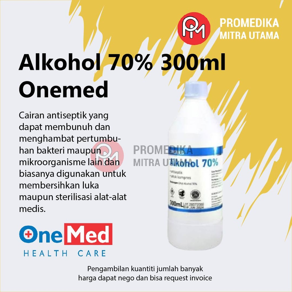 Alkohol 70% 300ml Onemed