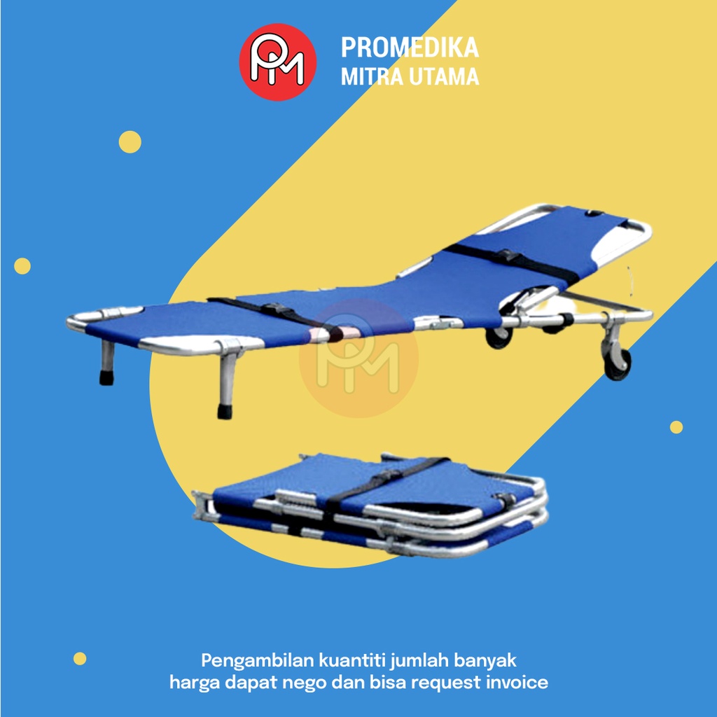 Tandu Lipat 2 Dengan Roda GEA Medical YDC 1A1