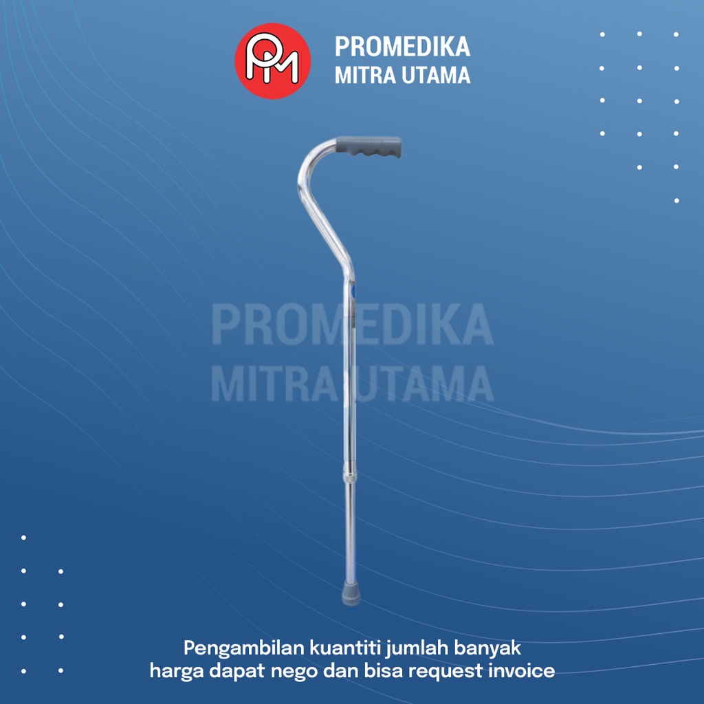 Tongkat 1 Kaki Tipe Lengkung GEA Medical