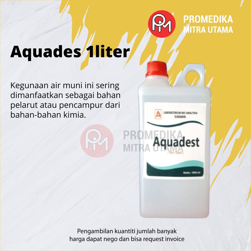 Aquadest 1 Liter