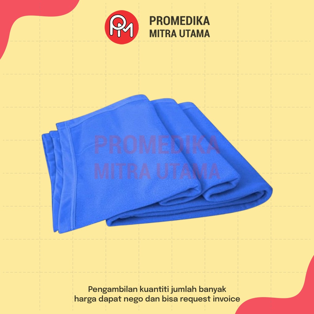 Selimut Yatis Blanket Warna Biru Ukuran 200cm x 160cm