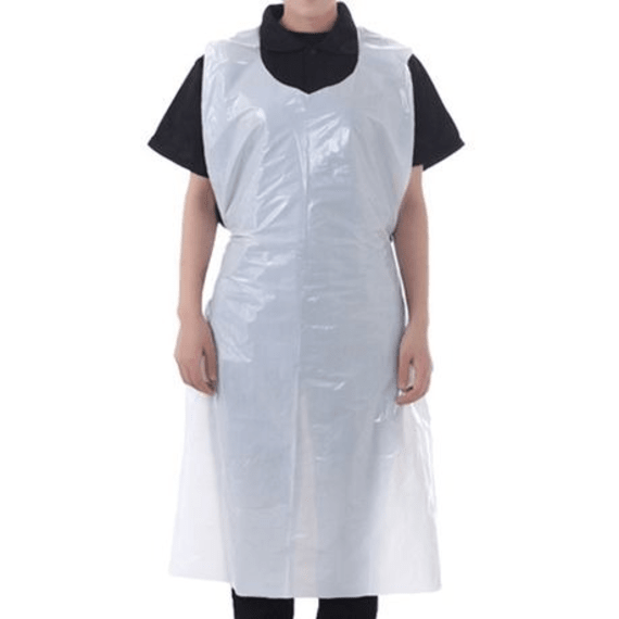 Apron Disposable Warna Putih Pcs [Non Merk]