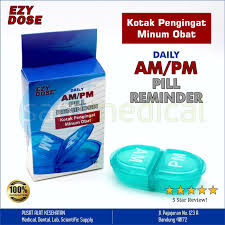 Pengingat Minum Obat AM/PM Pill Reminder EZY Dose