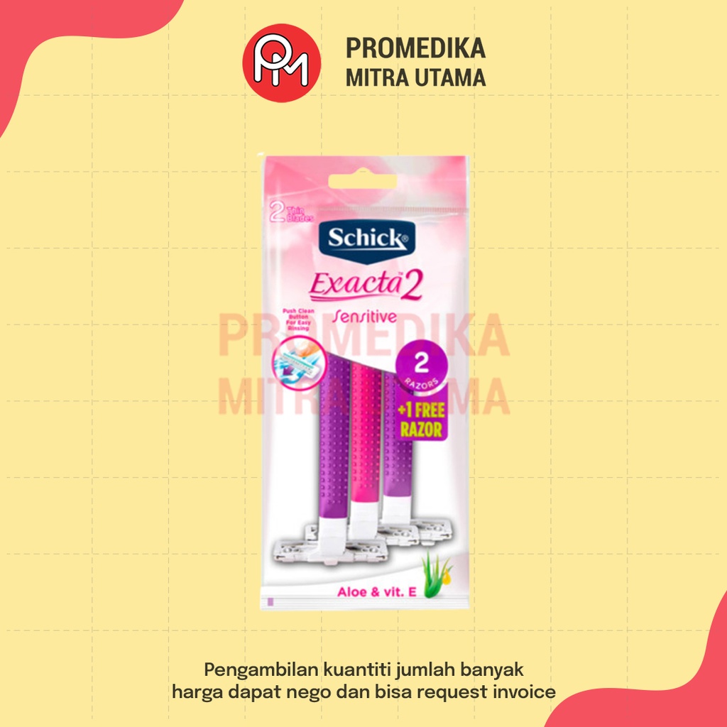 Pencukur Exacta Shick Wanita