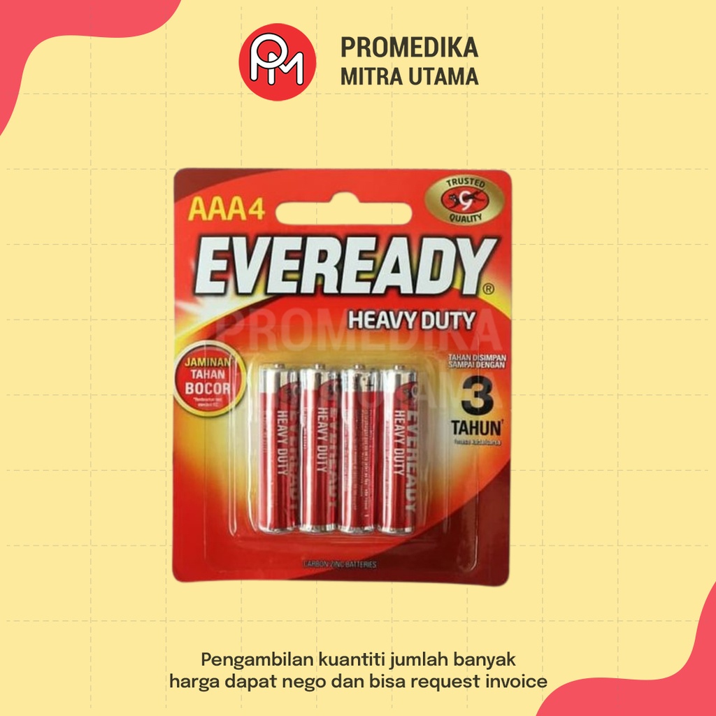 Baterai AAA Eveready Pcs