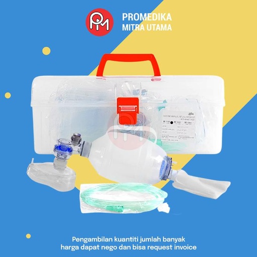 Disposable Resuscitator Ambubag Silikon MPM Anak