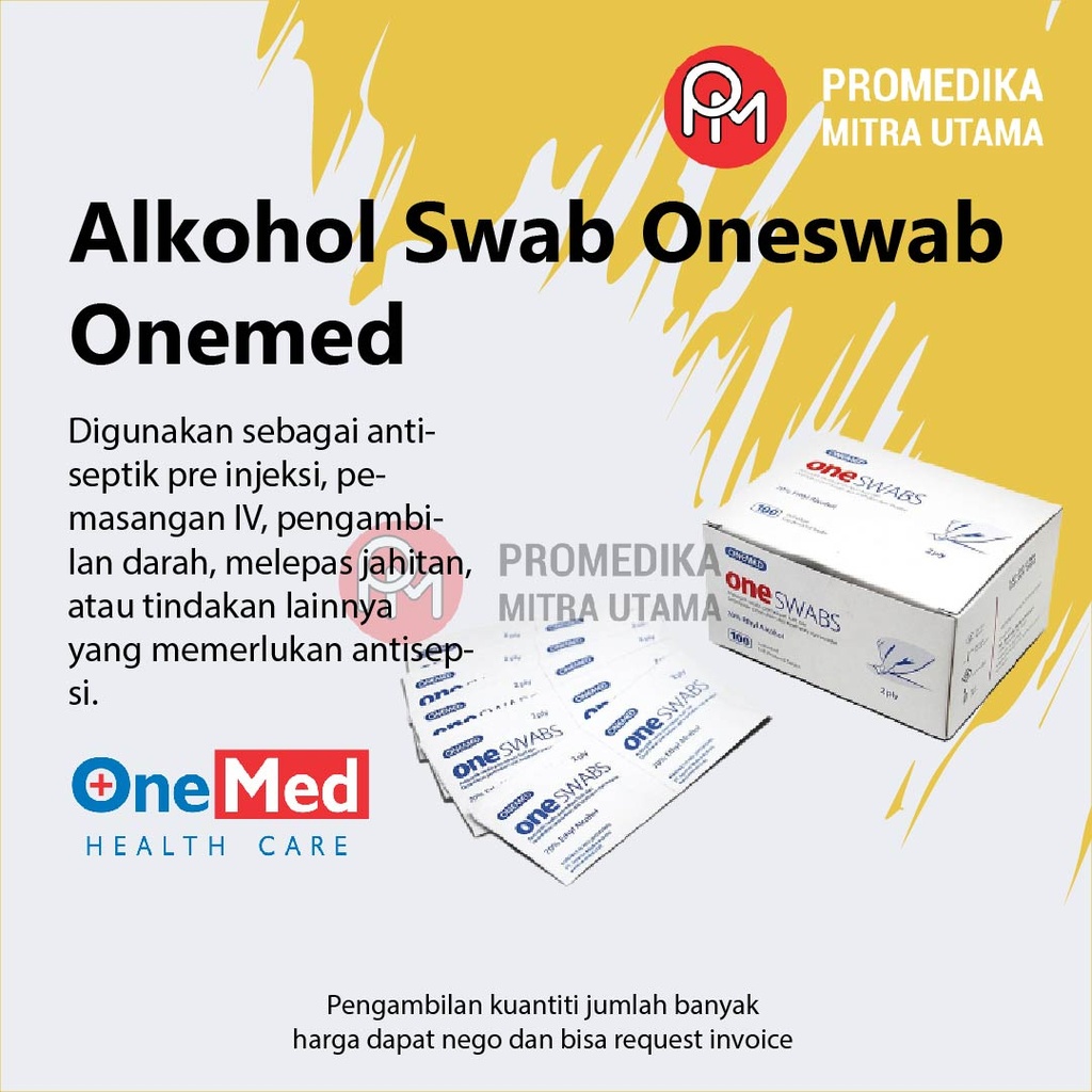 Alkohol Swab Oneswab Onemed