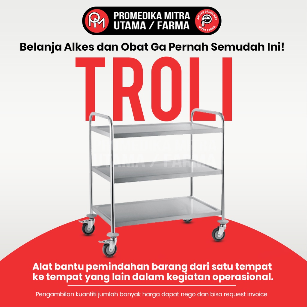 Troli 3 Tingkat