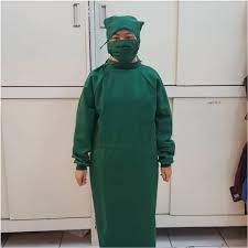Surgical Gown Non Merk Kain Tebal