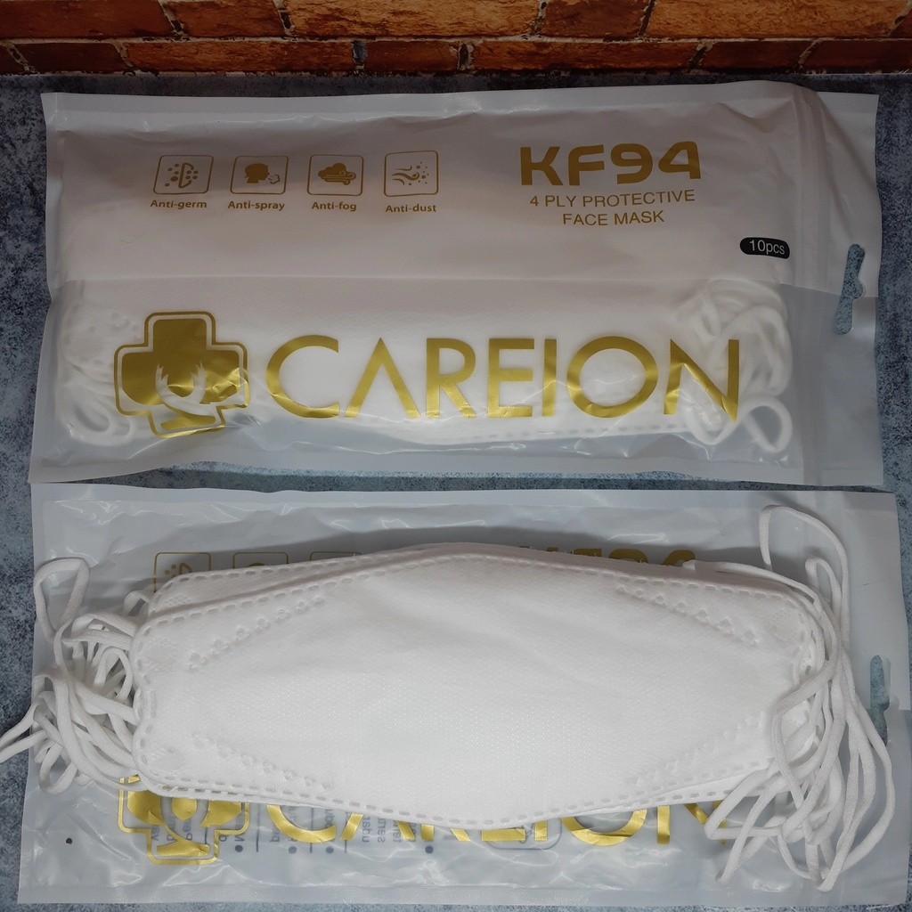 Masker Medis KF94 4ply Careion Isi 10