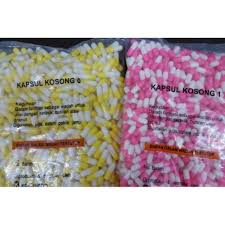 Kapsul Kosong Mix Warna 1 Pack [Non Merk]