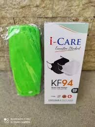 Masker Medis KF94 4ply I-Care Isi 20pcs