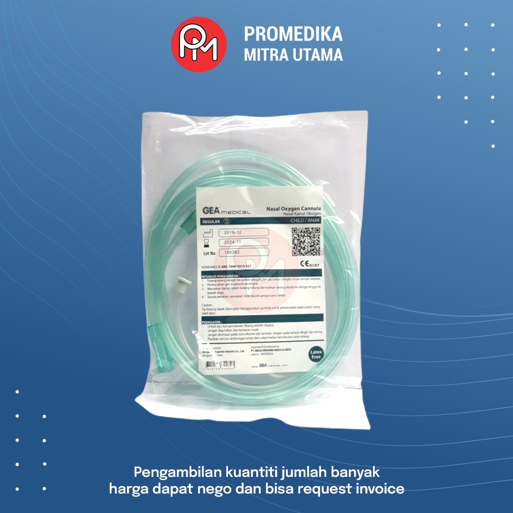 Nasal Oxygen Cannula GEA Medical