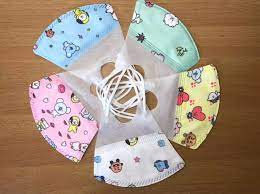 Masker Non Medis Duckbill Anak 3ply Motif BTS Mix Isi 10