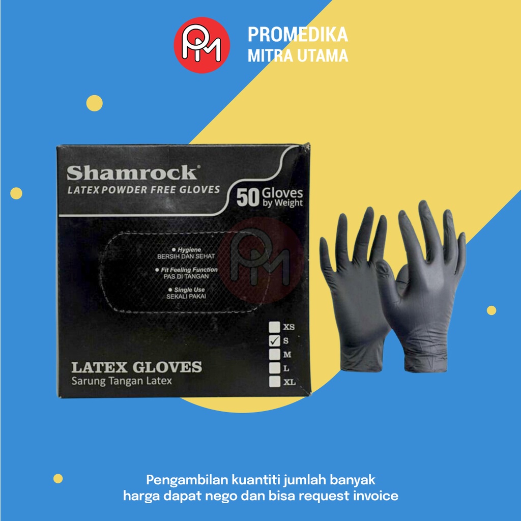 Handscoon Latex Free Powder Non Steril Shamrock Box