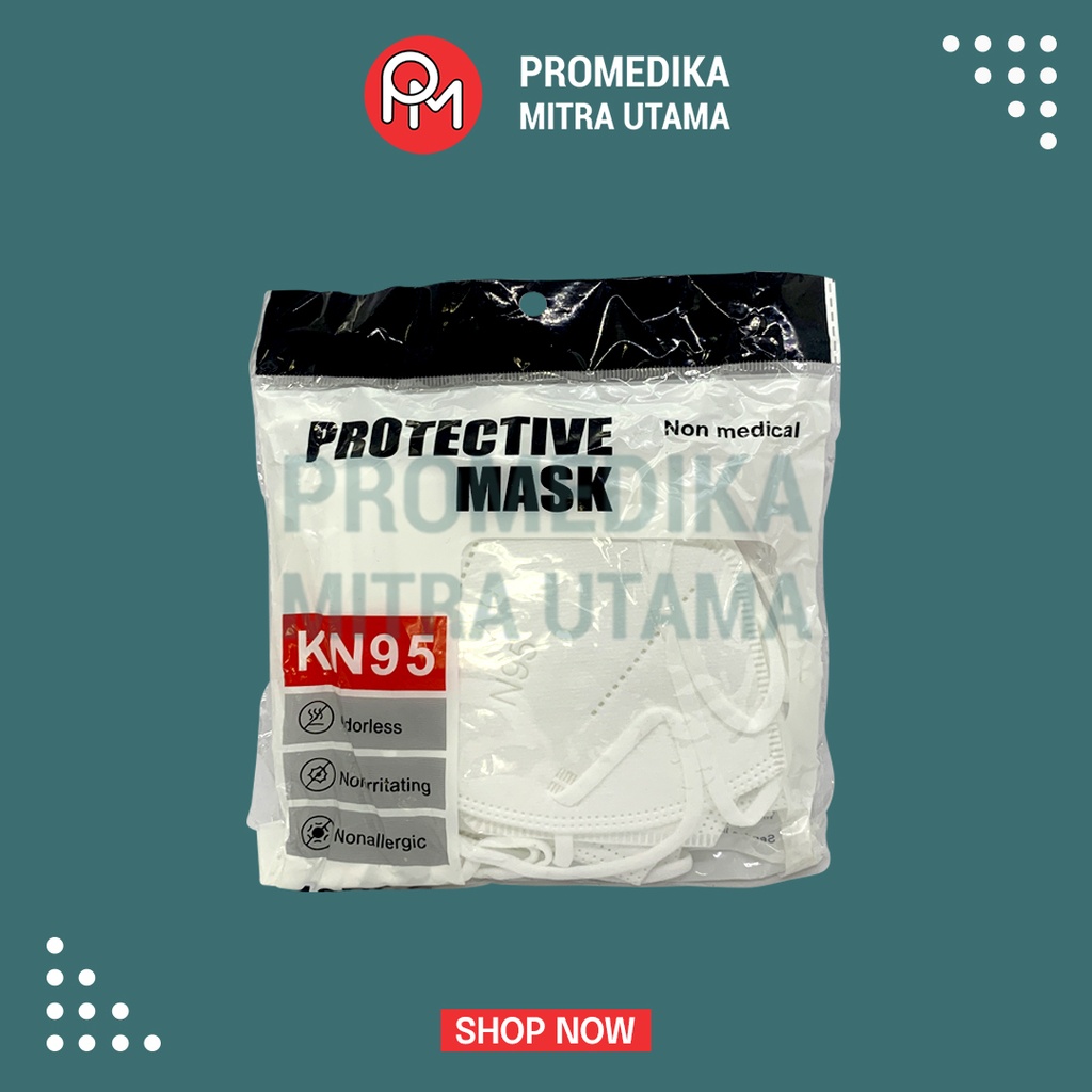 Masker Medis KN95 Protective Non Merk Isi 10