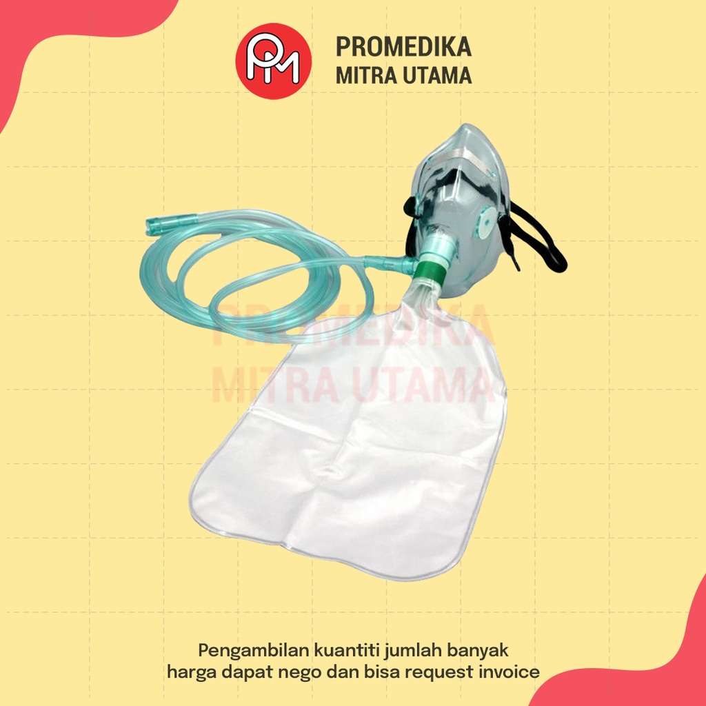 Oxygen Mask Non Rebreathing HexaCare