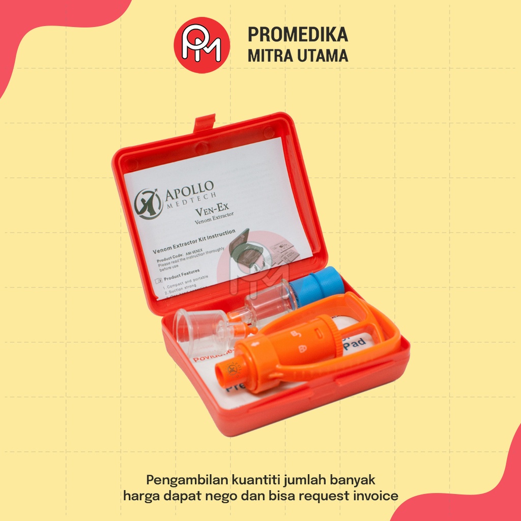 Pompa Penyedot Racun Ular (Venom Extractor Kit)