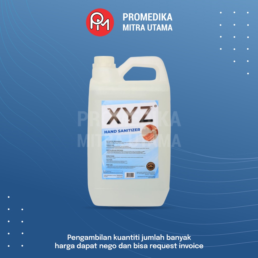 Hand Sanitizer XYZ 5L