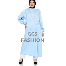 Surgical Gown Bahan Tipis/Katun Non Merk