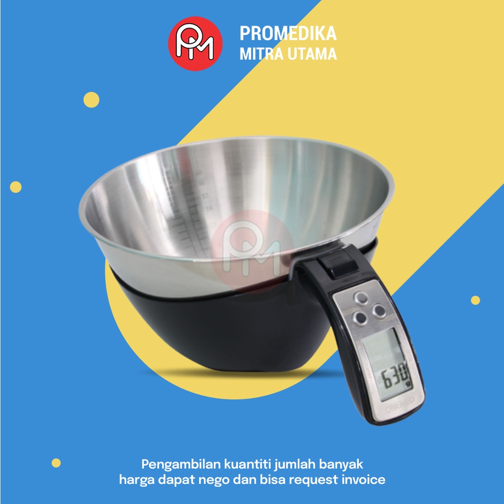 Timbangan Dapur Elektronik Onemed EK6550 Bowl 1.5L