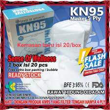 Masker Medis KN95 SOW Isi 20