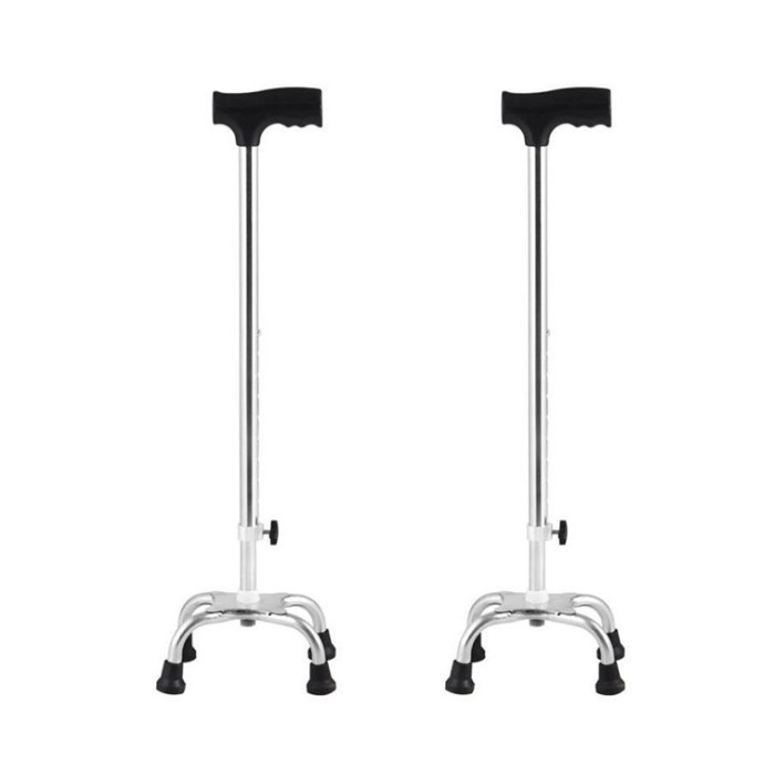Tongkat 4 Kaki Non Merk + Pengencang