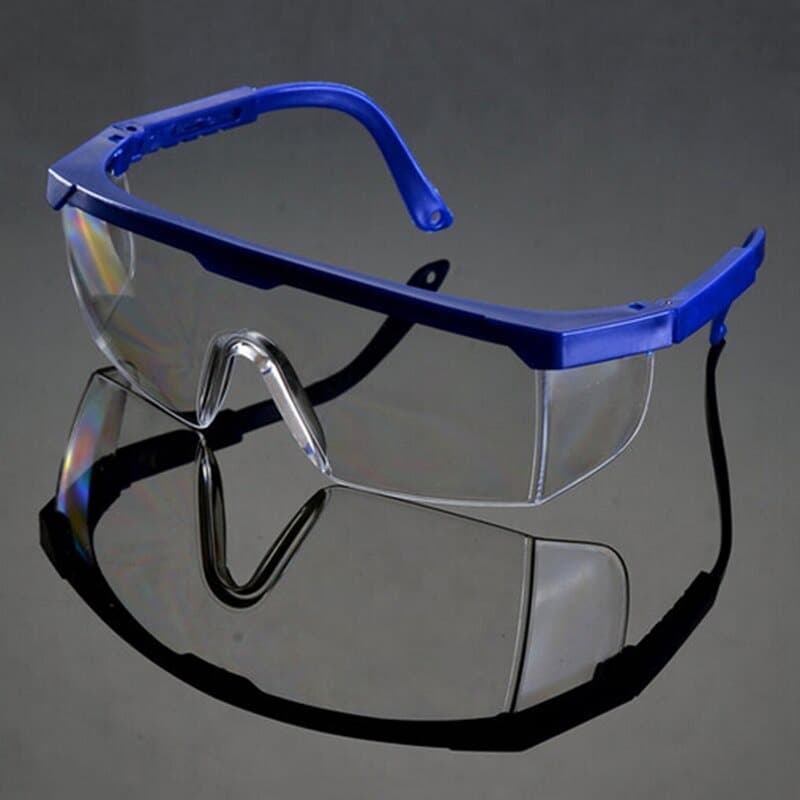 Kacamata Safety Frame Biru/Hitam
