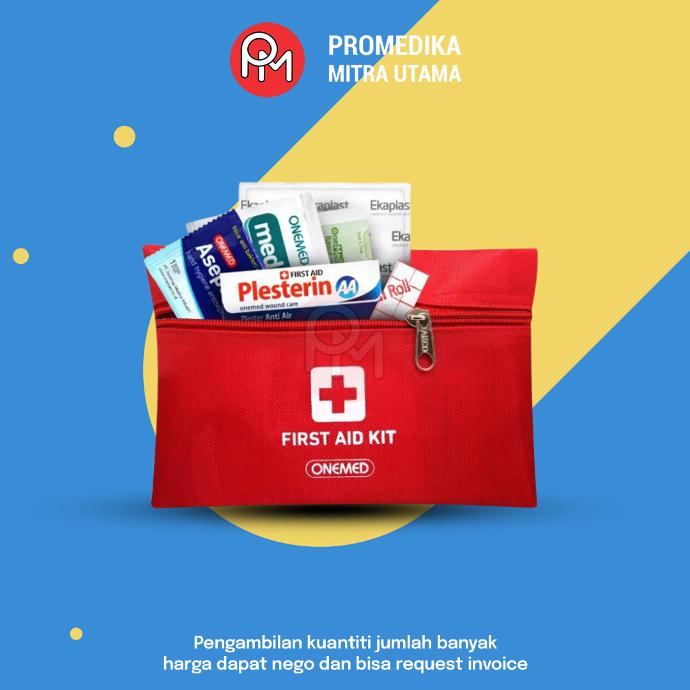 First Aid Kit Dompet + Isi Plester Onemed