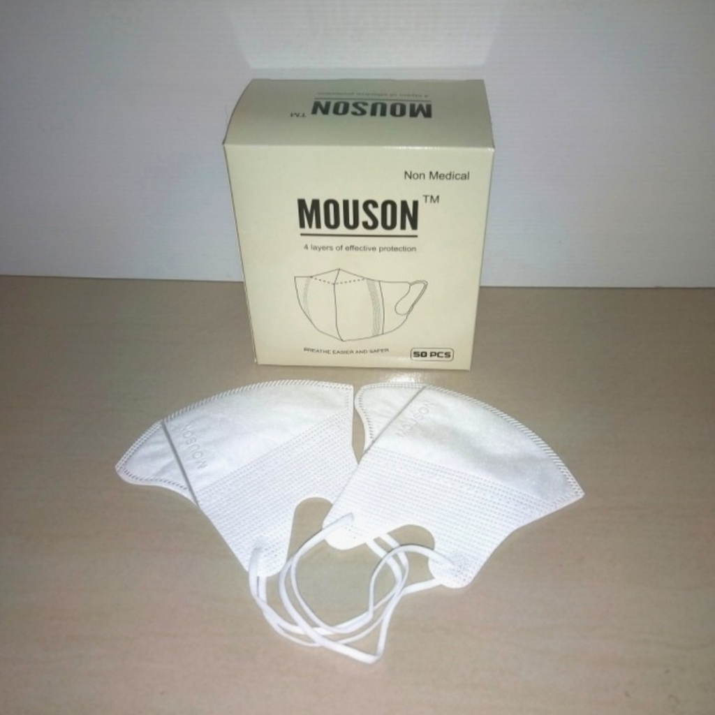 Masker Non Medis Duckbill Mouson 3ply 50pcs