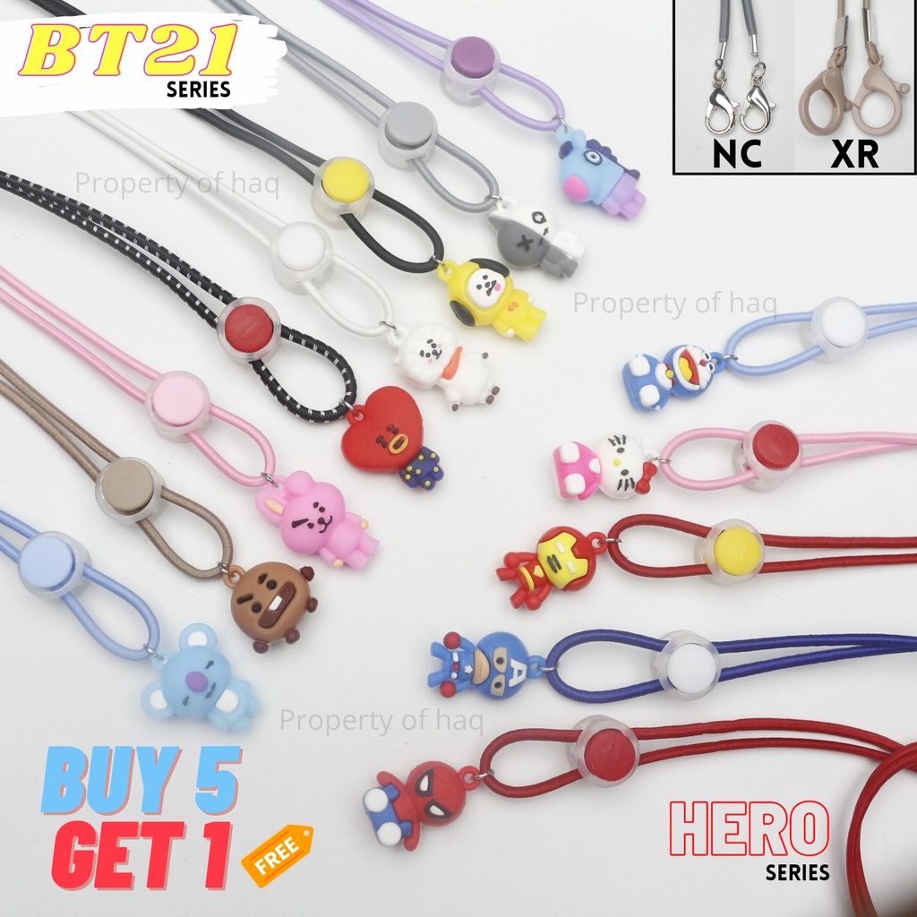 Tali Masker BT21 Karakter