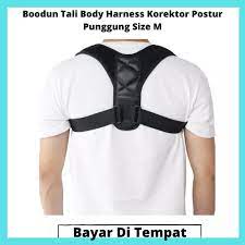 Tali Penyangga Koreksi Punggung (Chest Belt) Warna Hitam