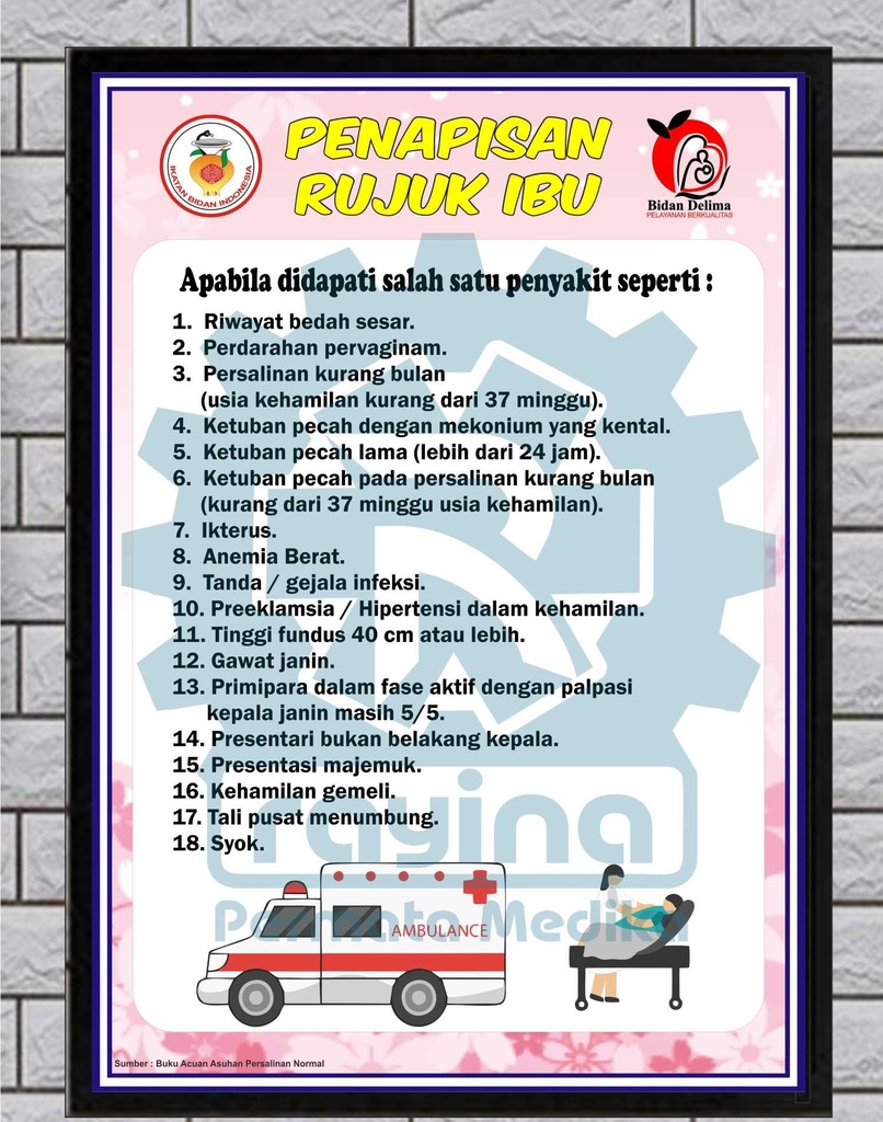 Poster Penapisan Rujuk Ibu