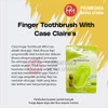 Finger Toothbrush With Case Claire's