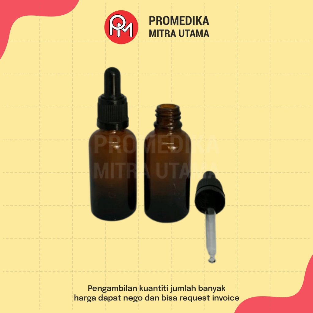 Botol Pipet Bahu Bulat [Non Merk]